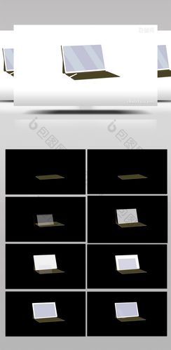 简单扁平画风电子产品类平板电脑mg动画aep格式【视频下载】-包图网